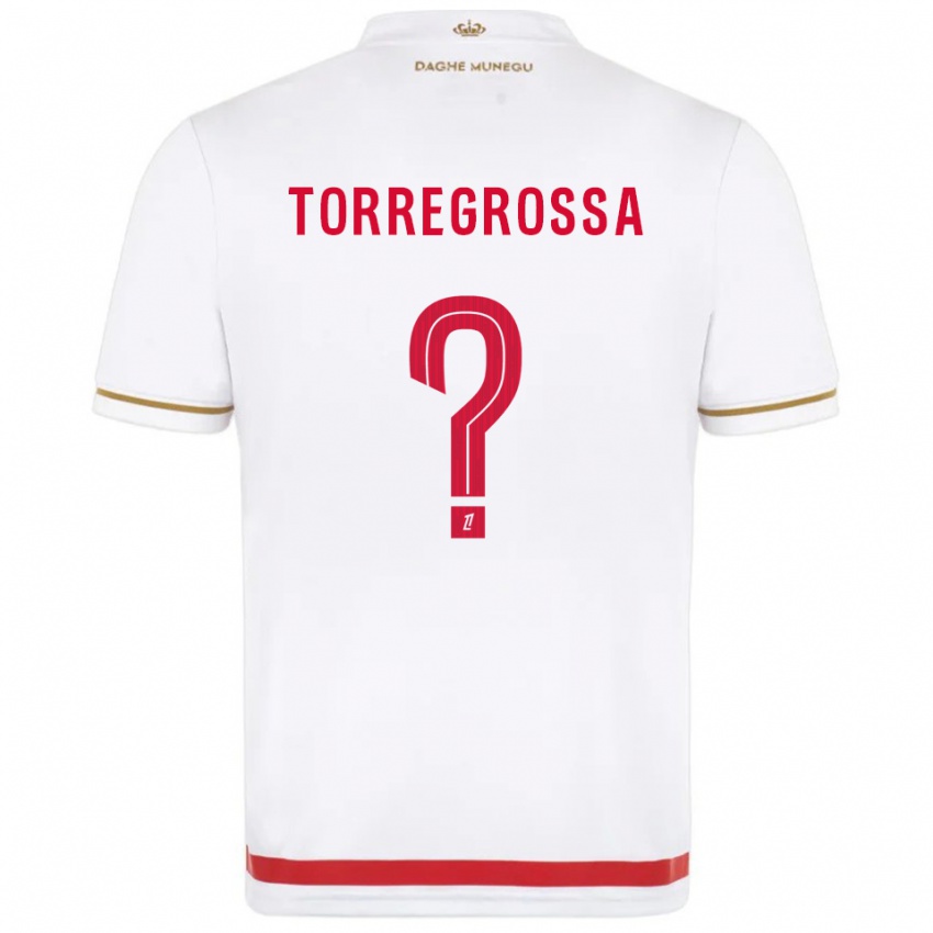 גברים Hugo Torregrossa #0 אדום לבן ג'רזי ביתית 2025/26 חולצה קצרה