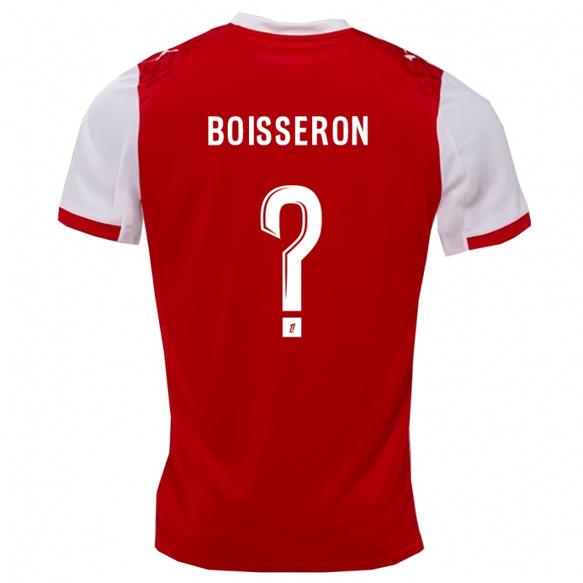 גברים ג'וואד בויסרון #0 אדום לבן ג'רזי ביתית 2025/26 חולצה קצרה