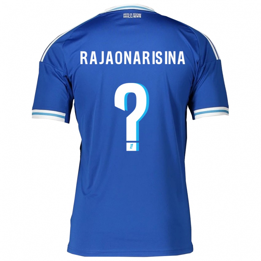 גברים Noah Rajaonarisina #0 כחול לבן ג'רזי ביתית 2025/26 חולצה קצרה