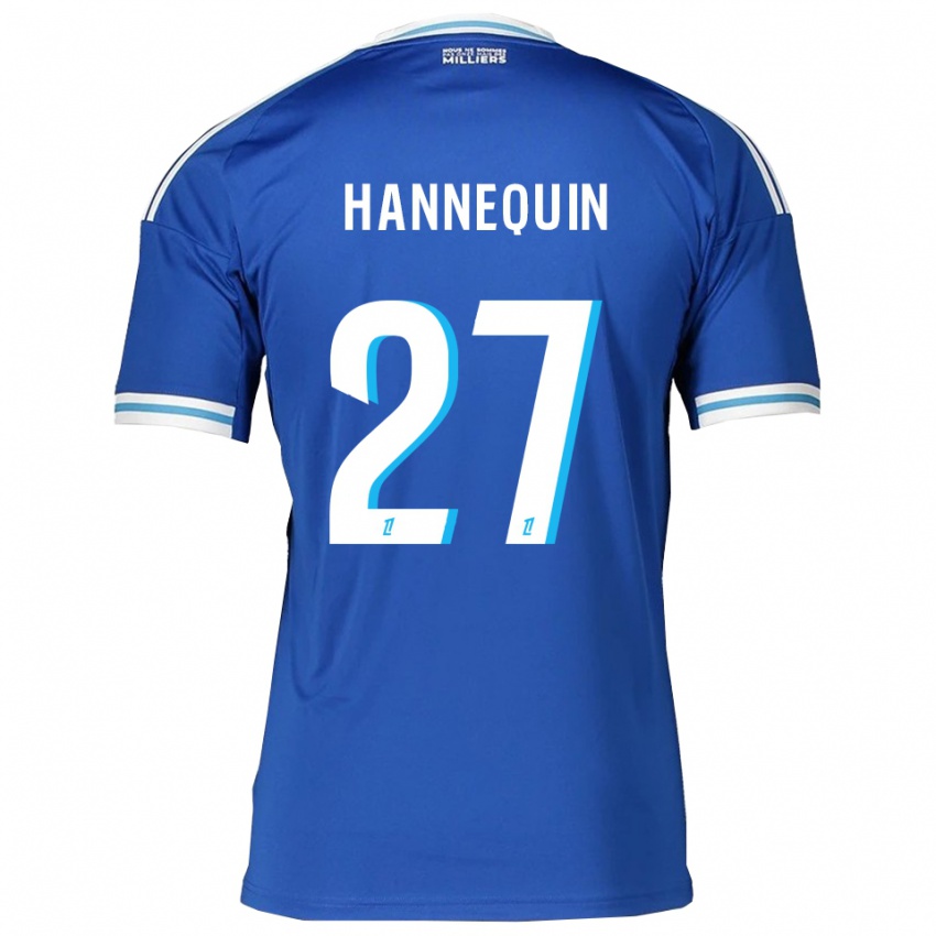 גברים לאורין הנקוואן #27 כחול לבן ג'רזי ביתית 2025/26 חולצה קצרה