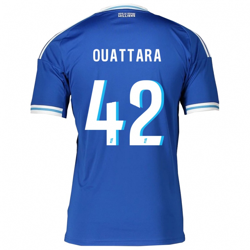 גברים עבדול אואטרה #42 כחול לבן ג'רזי ביתית 2025/26 חולצה קצרה