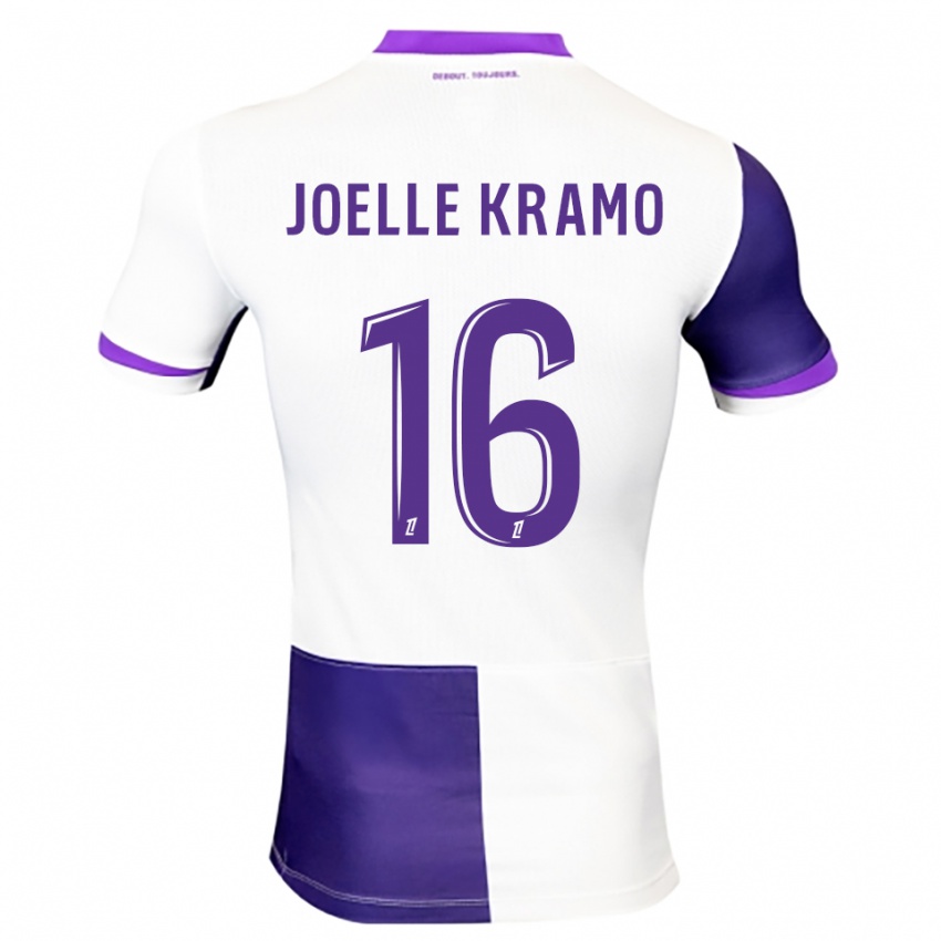 גברים מארי-ז'ואל קראמו #16 סגול לבן ג'רזי ביתית 2025/26 חולצה קצרה