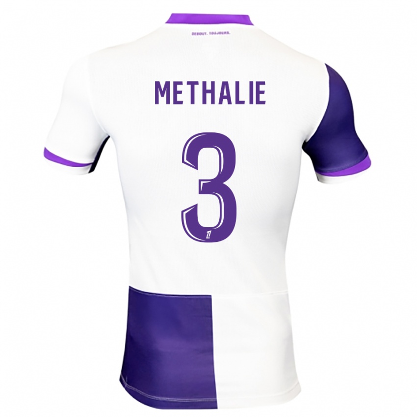 גברים דיין מתלי #3 סגול לבן ג'רזי ביתית 2025/26 חולצה קצרה