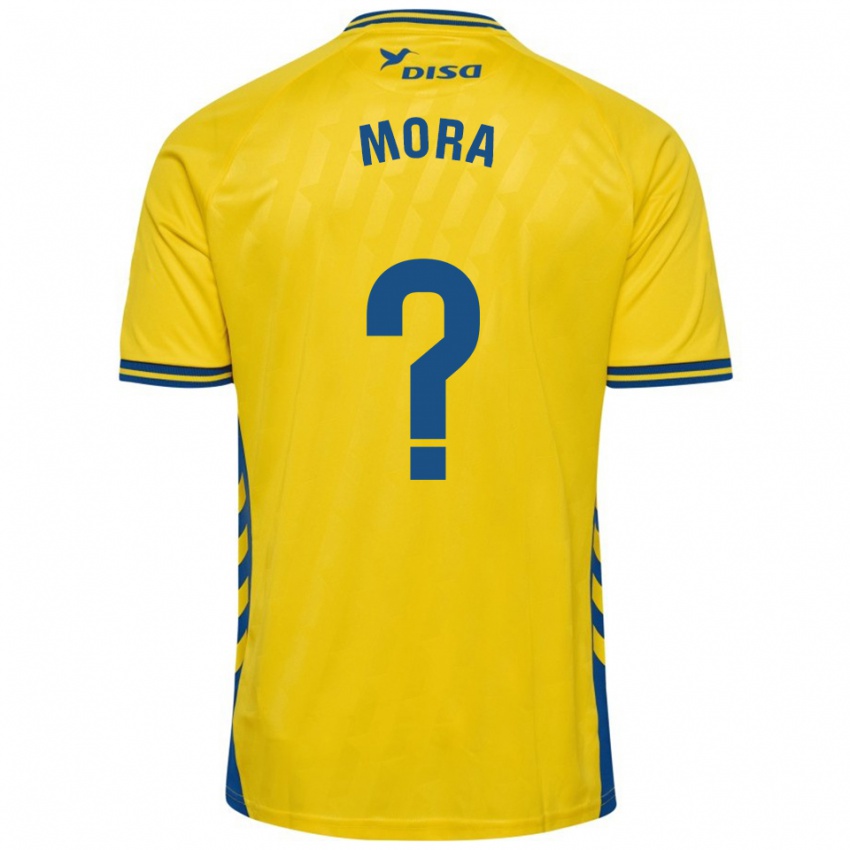 גברים Israel Mora #0 צהוב כחול ג'רזי ביתית 2025/26 חולצה קצרה