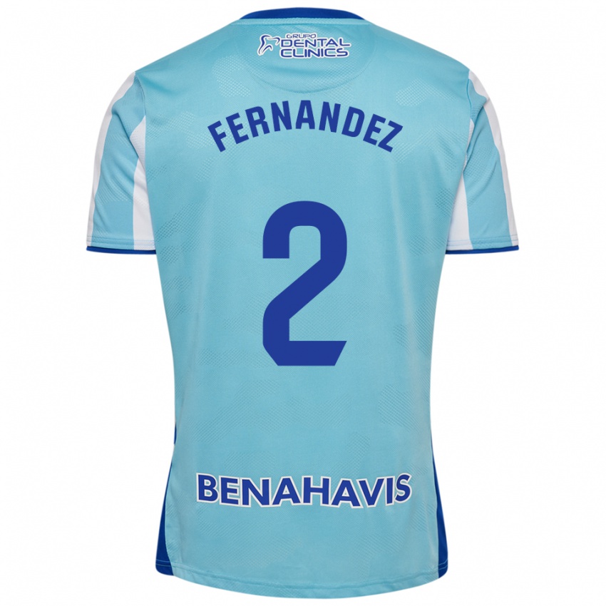 גברים Aron Neqach Fernández #2 תכלת לבן ג'רזי ביתית 2025/26 חולצה קצרה