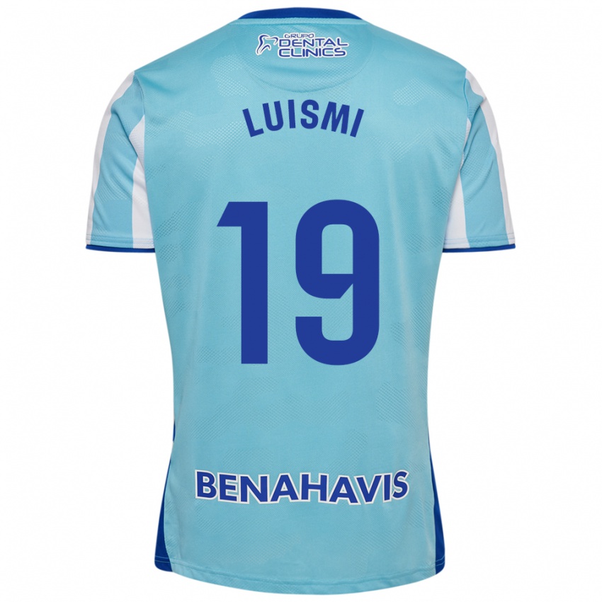 גברים לואיסמי #19 תכלת לבן ג'רזי ביתית 2025/26 חולצה קצרה