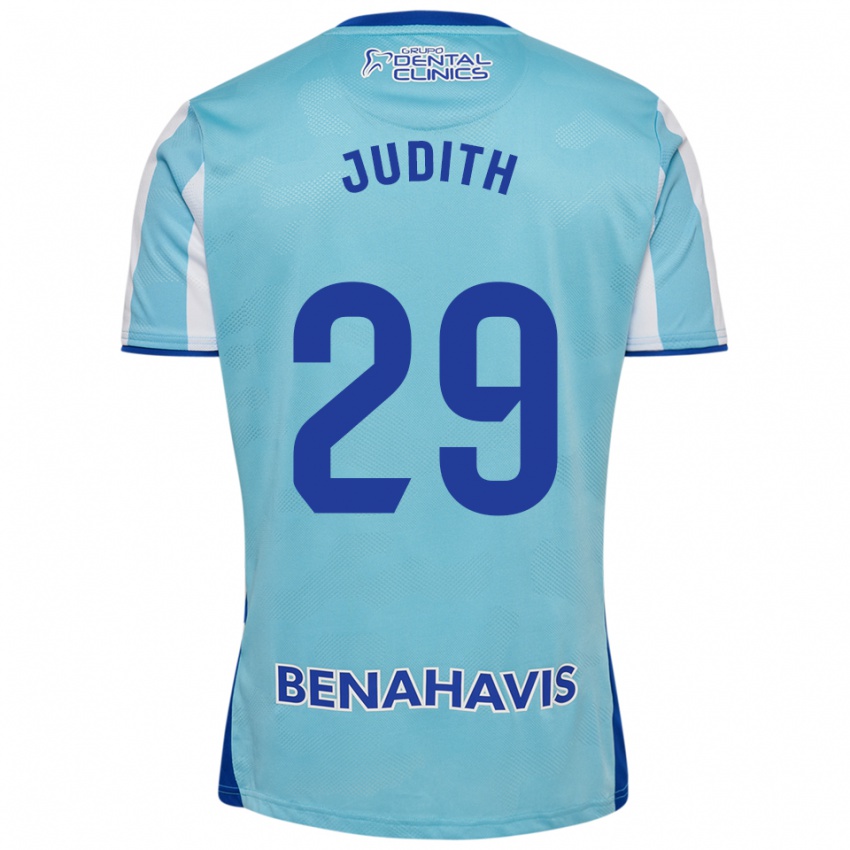 גברים Judith Ruiz Torres #29 תכלת לבן ג'רזי ביתית 2025/26 חולצה קצרה