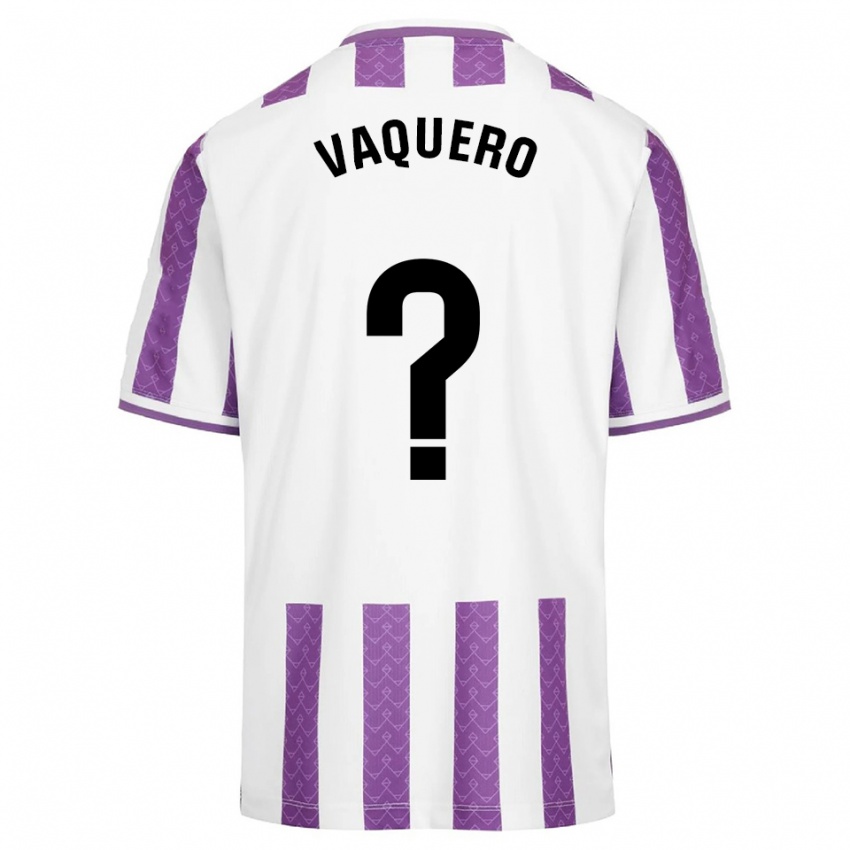 גברים Fernando Vaquero #0 סגול לבן ג'רזי ביתית 2025/26 חולצה קצרה