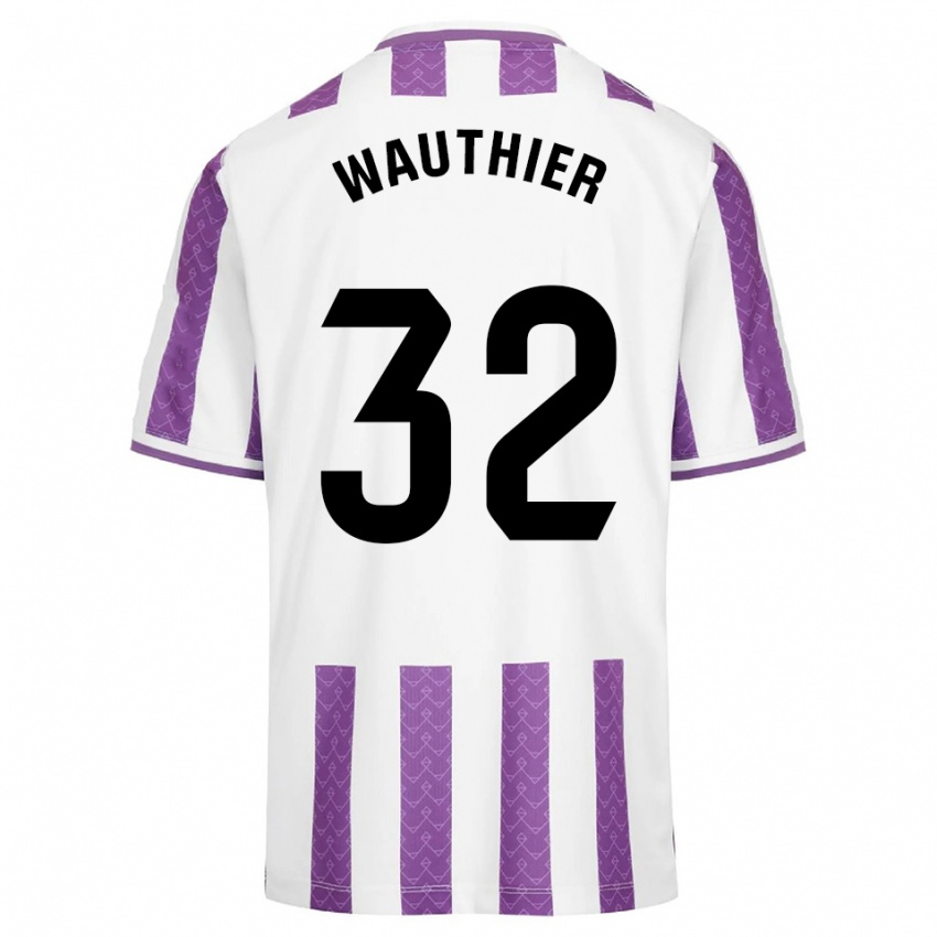 גברים הוגו ווטייה גורג׳ון #32 סגול לבן ג'רזי ביתית 2025/26 חולצה קצרה