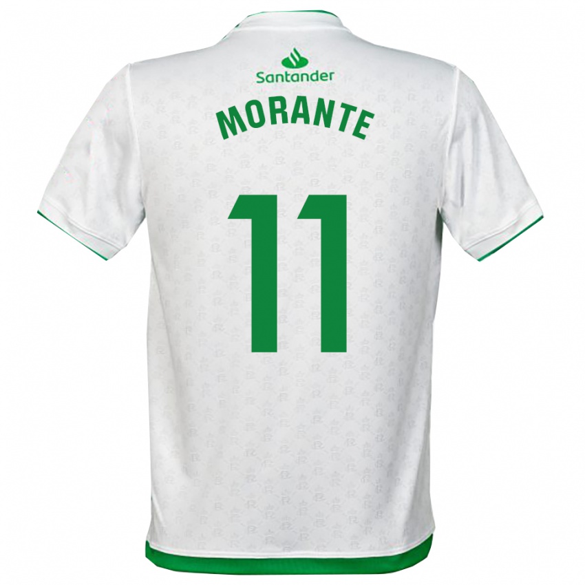 גברים Alejandro Morante #11 ירוק לבן ג'רזי ביתית 2025/26 חולצה קצרה