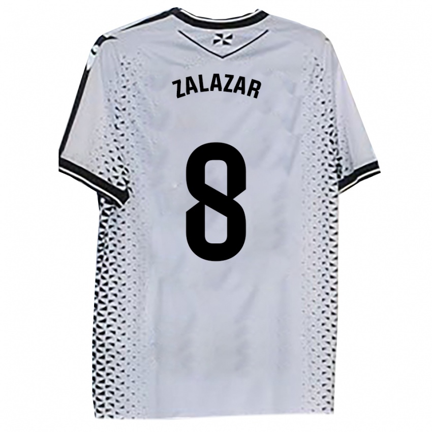 גברים קוקי סלסאר #8 לבן שחור ג'רזי ביתית 2025/26 חולצה קצרה