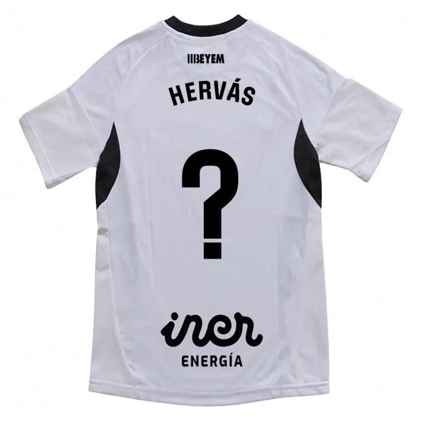גברים Mario Hervás #0 לבן סגול ג'רזי ביתית 2025/26 חולצה קצרה