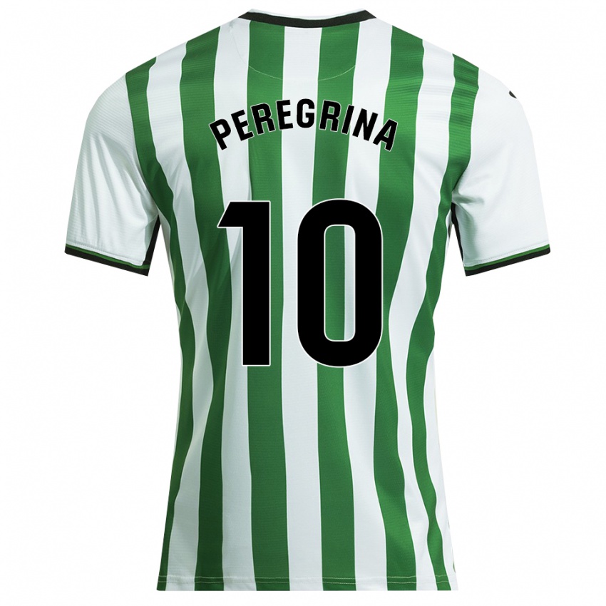 גברים Mario Peregrina #10 לבן ירוק ג'רזי ביתית 2025/26 חולצה קצרה