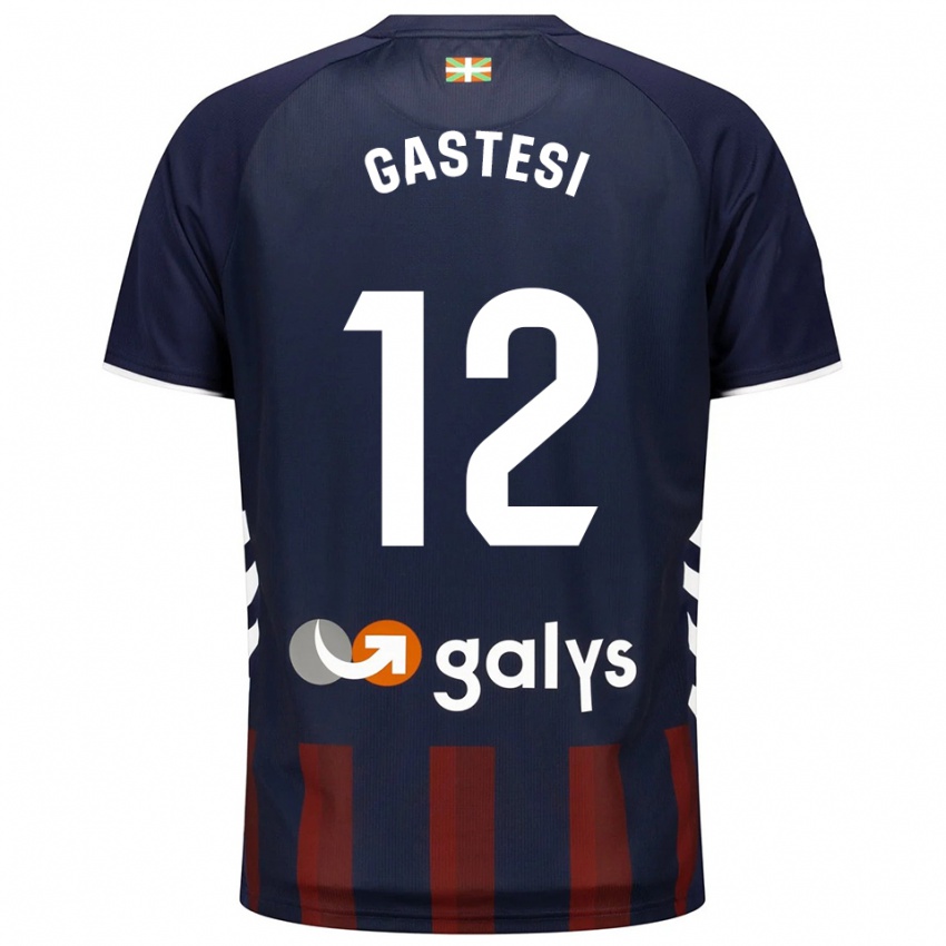 גברים גורקה גסטסי גואנגה #12 כחול נייבי אדום ג'רזי ביתית 2025/26 חולצה קצרה