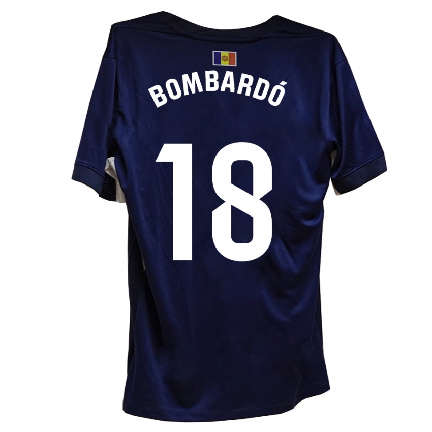 גברים מארק בומברדו #18 כחול לבן ג'רזי ביתית 2025/26 חולצה קצרה