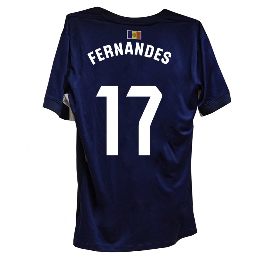 גברים Saúl Fernandes #17 כחול לבן ג'רזי ביתית 2025/26 חולצה קצרה