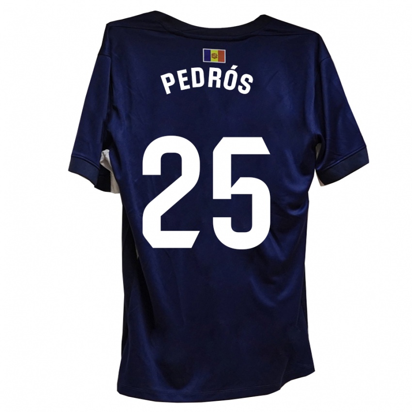 גברים Isaac Pedrós #25 כחול לבן ג'רזי ביתית 2025/26 חולצה קצרה