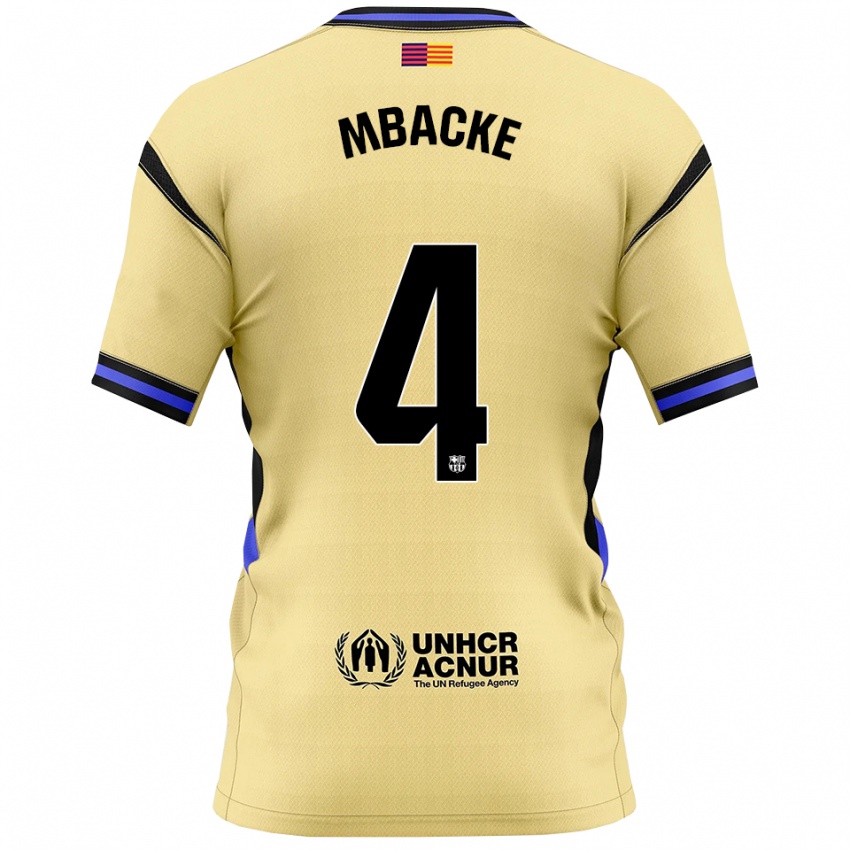 גברים ממאדו פאל #4 צהוב שחור הרחק ג'רזי 2025/26 חולצה קצרה