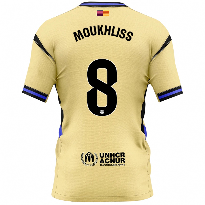 גברים מוחה מוכליס #8 צהוב שחור הרחק ג'רזי 2025/26 חולצה קצרה