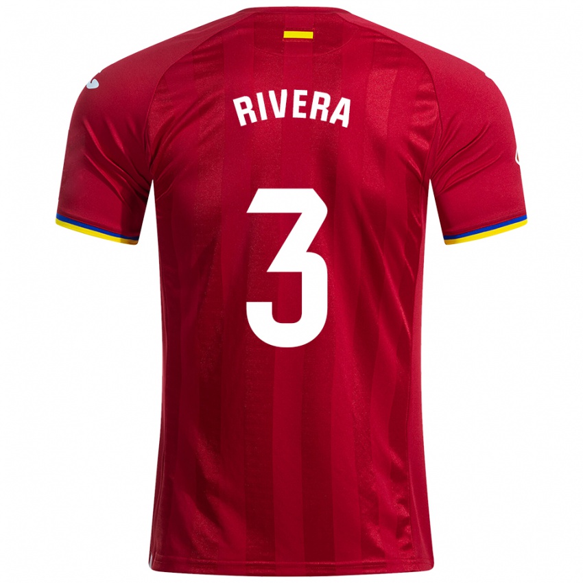 גברים גורקה ריברה #3 אדום צהוב כחול הרחק ג'רזי 2025/26 חולצה קצרה