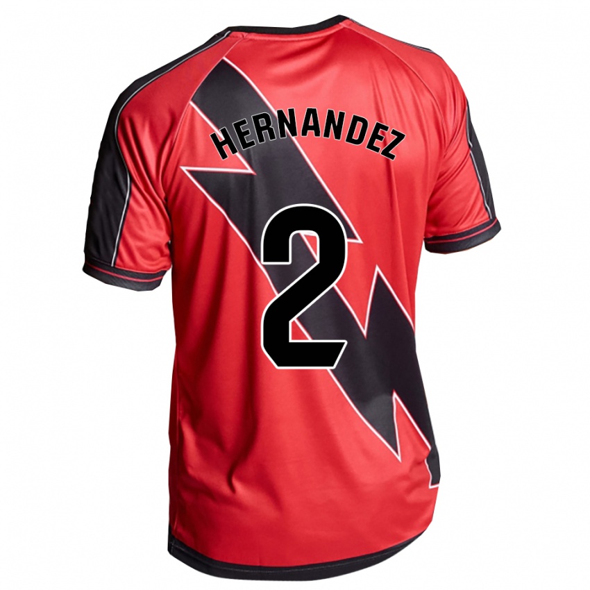 גברים מרקו הרננדז #2 אדום שחור הרחק ג'רזי 2025/26 חולצה קצרה