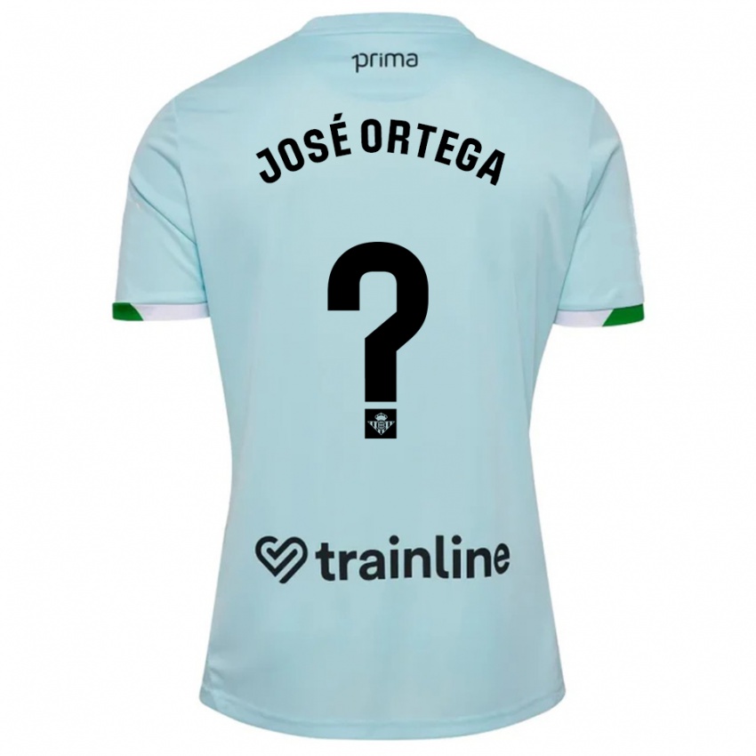 גברים Jose Ortega #0 תכלת ירוק הרחק ג'רזי 2025/26 חולצה קצרה