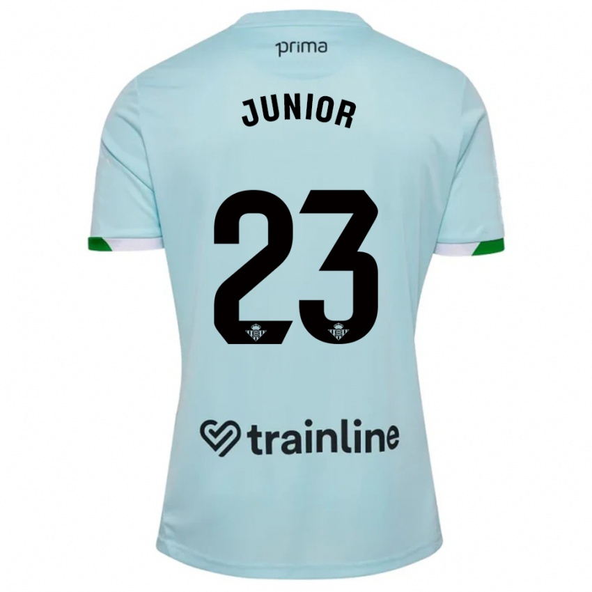גברים ג'וניור פירפו #23 תכלת ירוק הרחק ג'רזי 2025/26 חולצה קצרה