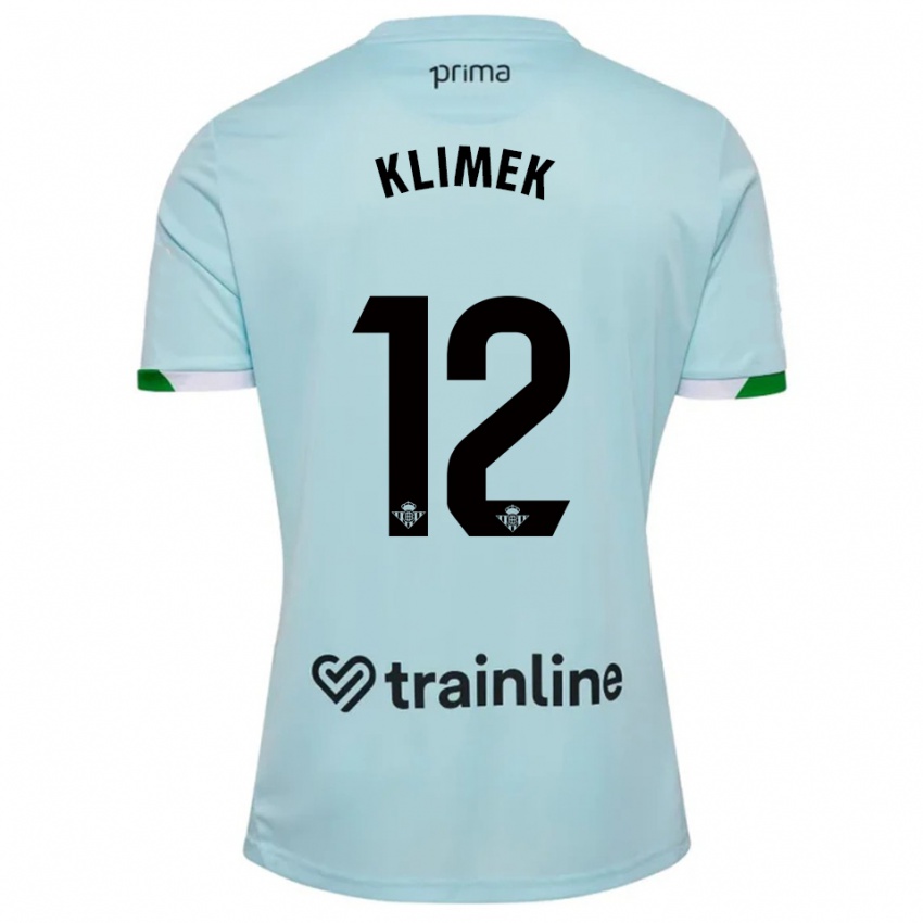 גברים Bruno Klimek #12 תכלת ירוק הרחק ג'רזי 2025/26 חולצה קצרה