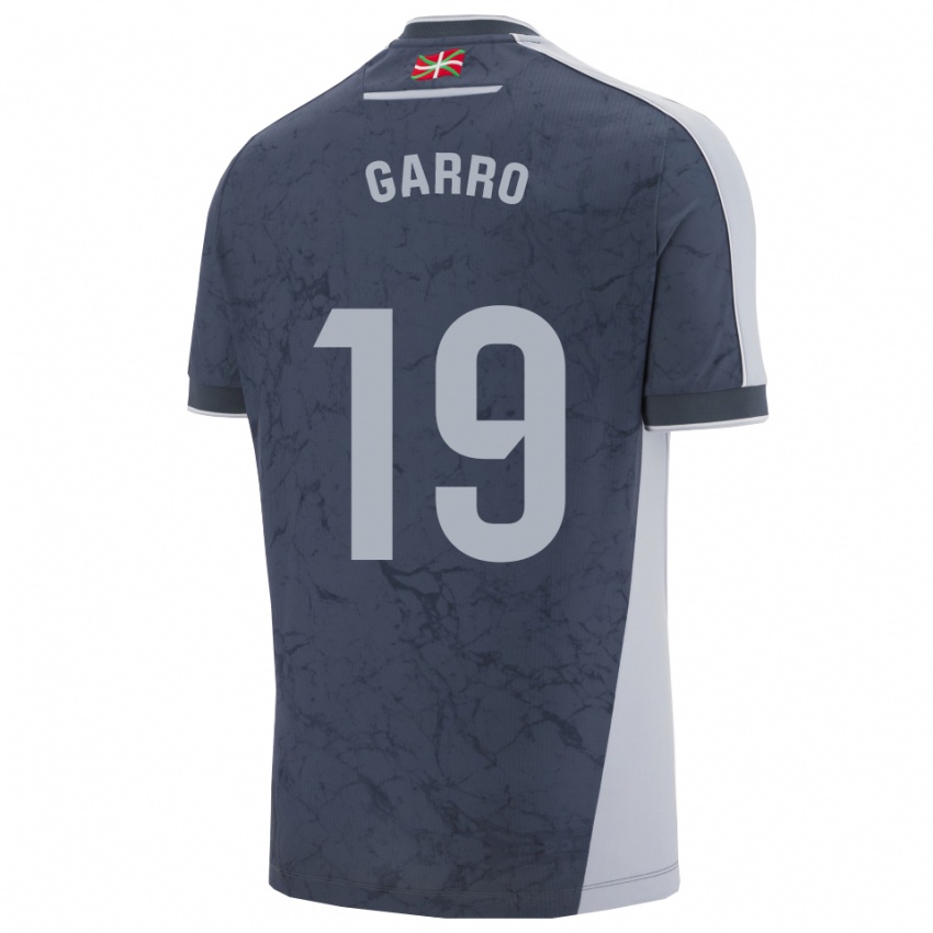 גברים ג׳ון גארו לרארטה #19 כחול כהה לבן הרחק ג'רזי 2025/26 חולצה קצרה