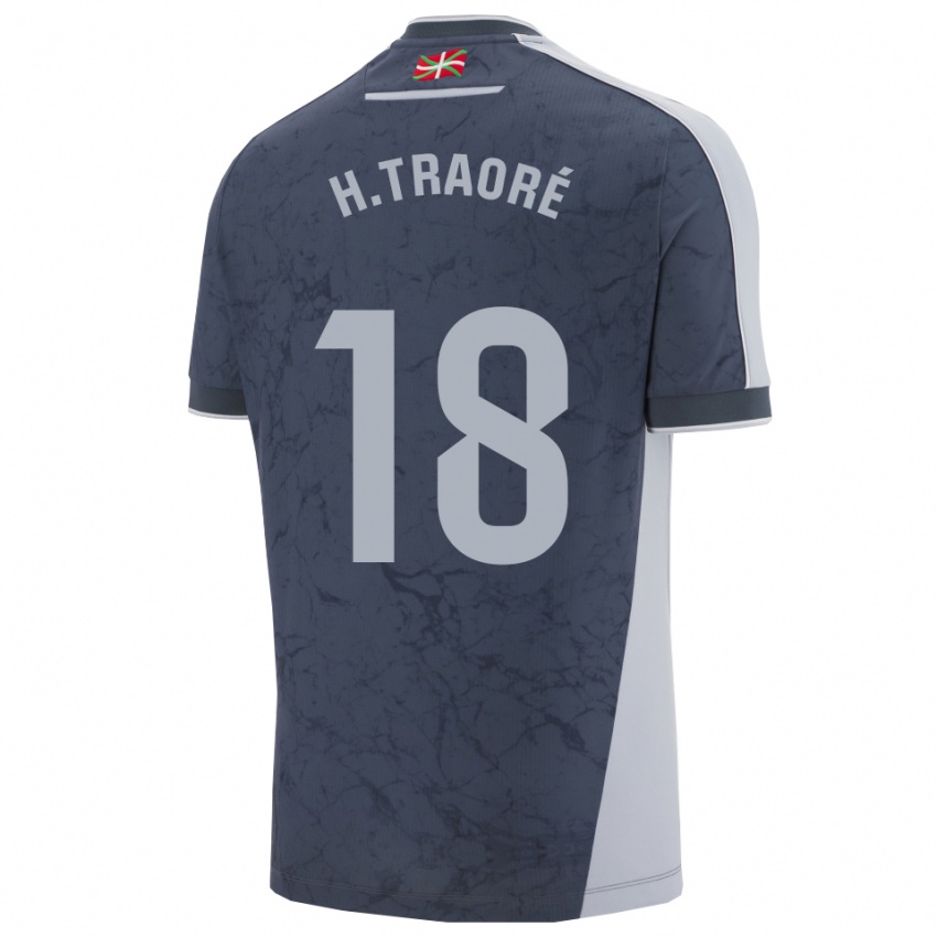 גברים המארי טראורה #18 כחול כהה לבן הרחק ג'רזי 2025/26 חולצה קצרה