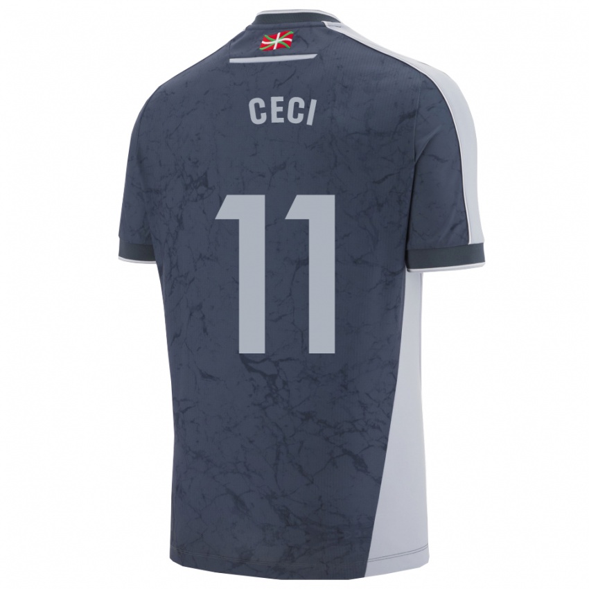 גברים ססיליה מרקוס נבל #11 כחול כהה לבן הרחק ג'רזי 2025/26 חולצה קצרה