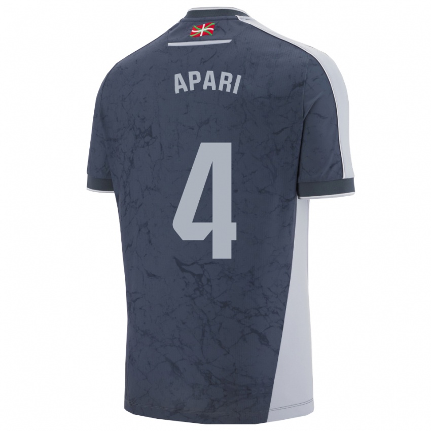 גברים תשוקה אפאריסיו ג'אולר #4 כחול כהה לבן הרחק ג'רזי 2025/26 חולצה קצרה