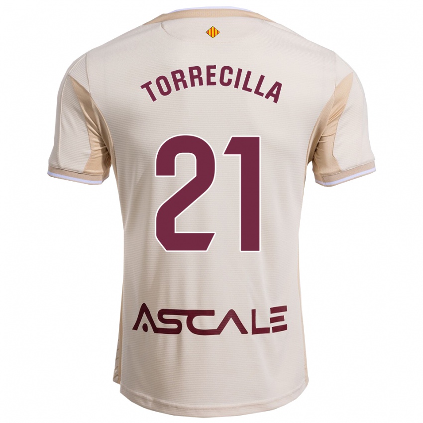 גברים וירחיניה טורסיילה #21 לבן שמנת בורדו הרחק ג'רזי 2025/26 חולצה קצרה