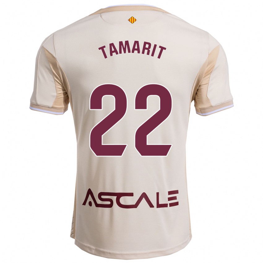 גברים טוני תמרית תמרית #22 לבן שמנת בורדו הרחק ג'רזי 2025/26 חולצה קצרה