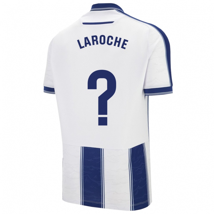 גברים Xavier Laroche #0 כחול נייבי לבן הרחק ג'רזי 2025/26 חולצה קצרה