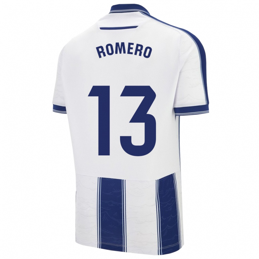 גברים Cayetano Romero #13 כחול נייבי לבן הרחק ג'רזי 2025/26 חולצה קצרה