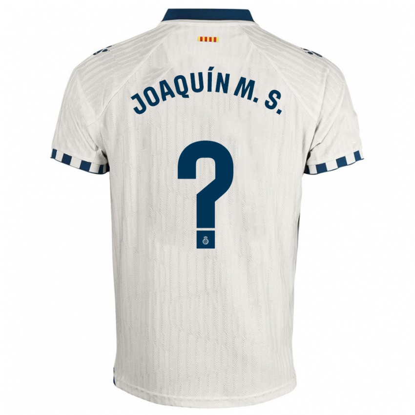 גברים Joaquín Manuel Sánchez #0 לבן כחול הרחק ג'רזי 2025/26 חולצה קצרה