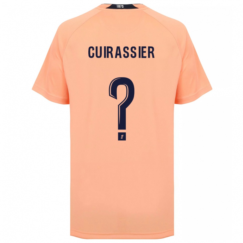 גברים Matthieu Cuirassier #0 כתום כחול הרחק ג'רזי 2025/26 חולצה קצרה