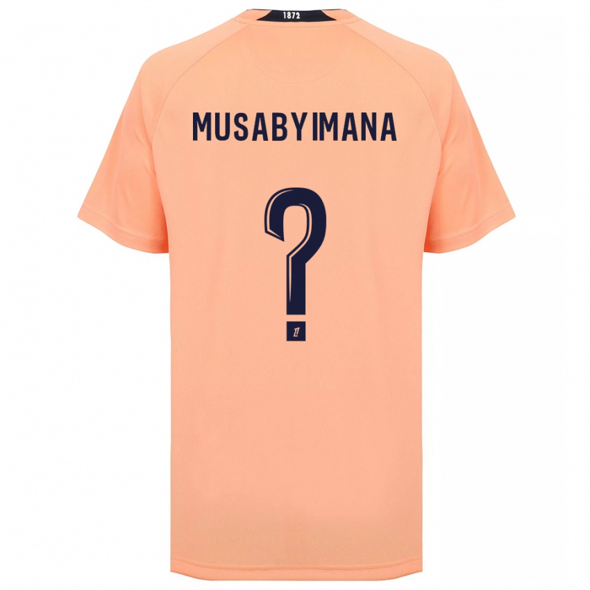 גברים Thierry Musabyimana #0 כתום כחול הרחק ג'רזי 2025/26 חולצה קצרה