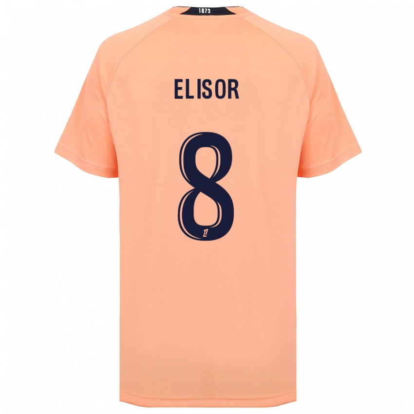 גברים Salomé Elisor #8 כתום כחול הרחק ג'רזי 2025/26 חולצה קצרה גברים Salomé Elisor #8 כתום כחול הרחק ג'רזי 2025/26 חולצה קצרה