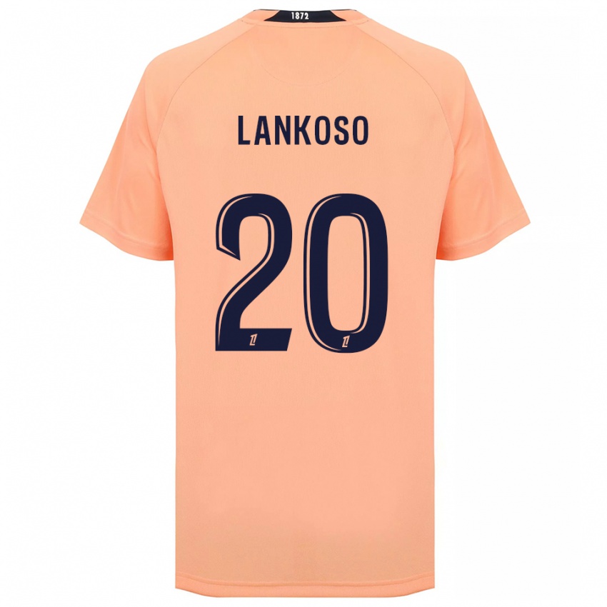 גברים Lenny Lankoso #20 כתום כחול הרחק ג'רזי 2025/26 חולצה קצרה