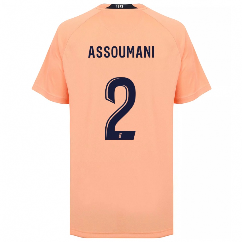 גברים Alramid Assoumani #2 כתום כחול הרחק ג'רזי 2025/26 חולצה קצרה