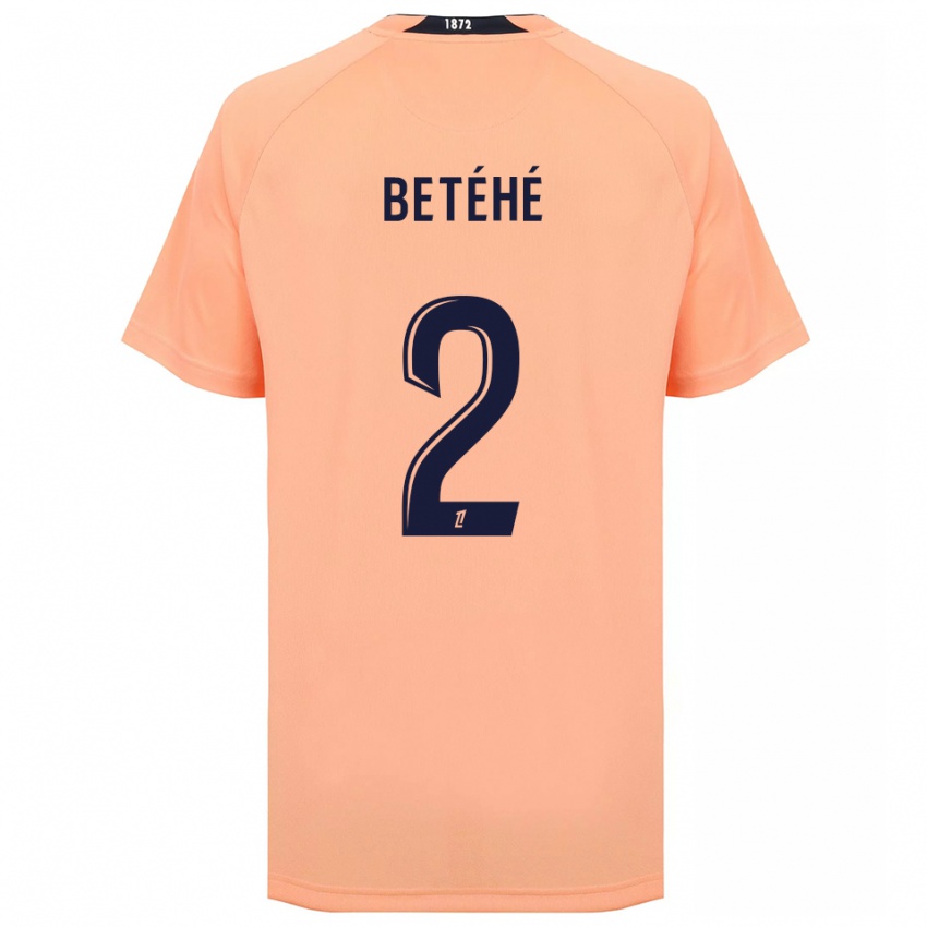 גברים Aaron Betéhé #2 כתום כחול הרחק ג'רזי 2025/26 חולצה קצרה