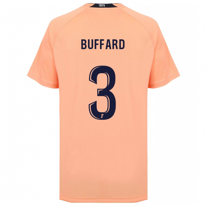 גברים Matthieu Buffard #3 כתום כחול הרחק ג'רזי 2025/26 חולצה קצרה