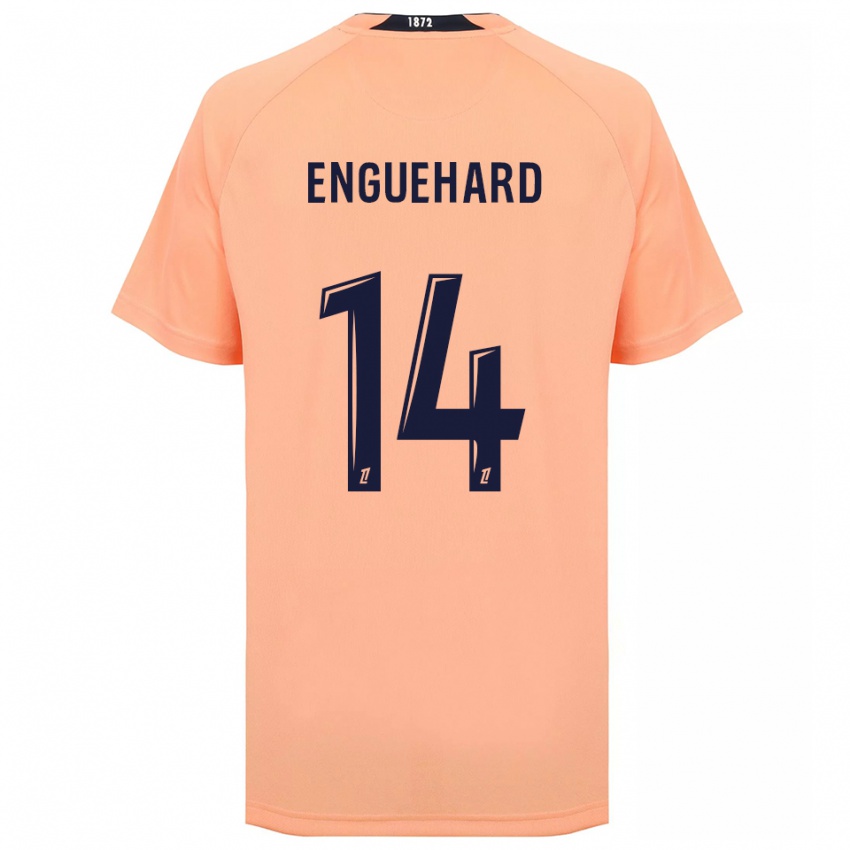 גברים רומנה אנגהארד #14 כתום כחול הרחק ג'רזי 2025/26 חולצה קצרה