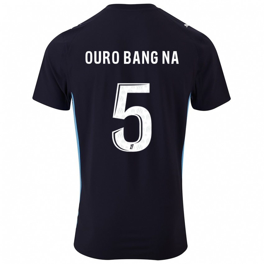 גברים Rayan Ouro Bang Na #5 שחור תכלת הרחק ג'רזי 2025/26 חולצה קצרה