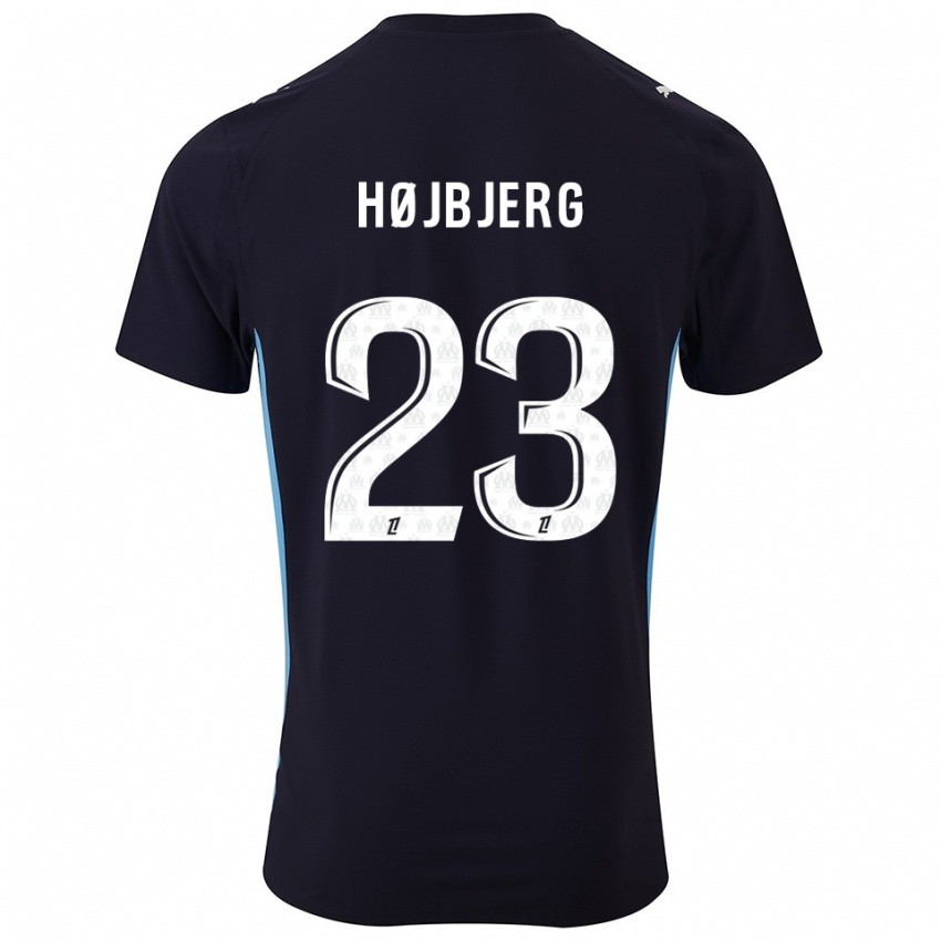 גברים פייר הויביירג #23 שחור תכלת הרחק ג'רזי 2025/26 חולצה קצרה