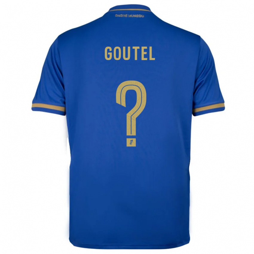 גברים Farid Goutel #0 כחול זהב הרחק ג'רזי 2025/26 חולצה קצרה