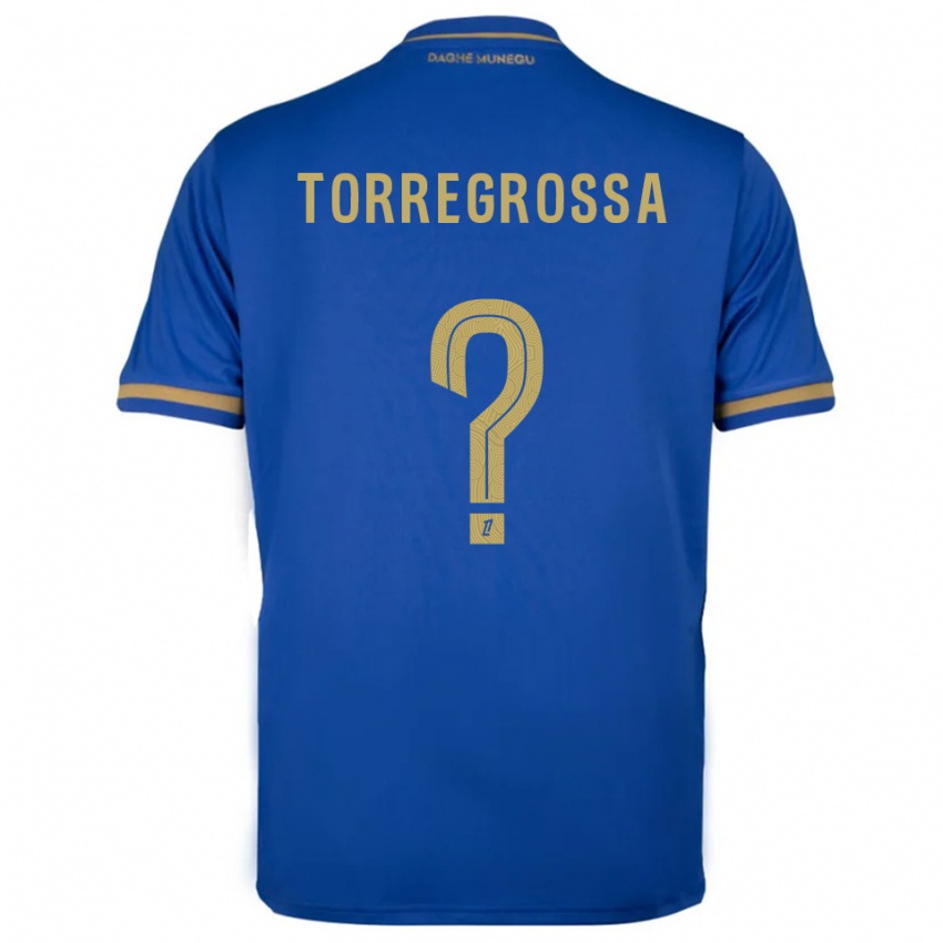 גברים Hugo Torregrossa #0 כחול זהב הרחק ג'רזי 2025/26 חולצה קצרה