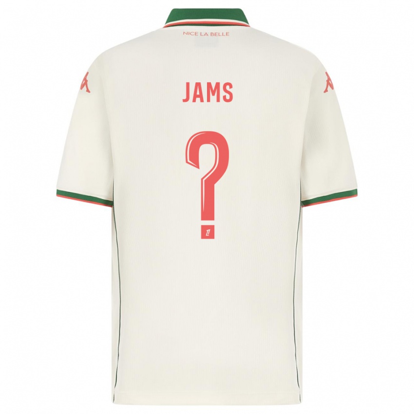 גברים Dylan Jams #0 לבן ירוק הרחק ג'רזי 2025/26 חולצה קצרה